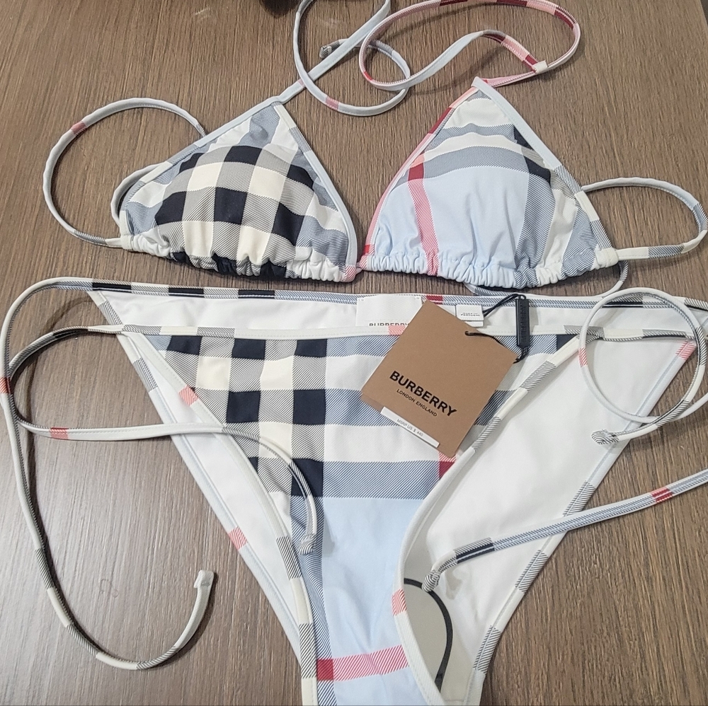 Brand new Burberry bikini